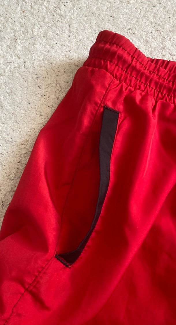 Kırmızı Mini Erkek Şort Mayo - Görsel 3