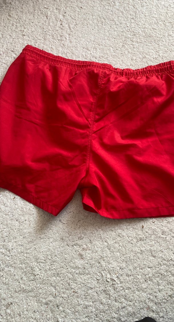 Kırmızı Mini Erkek Şort Mayo - Görsel 5
