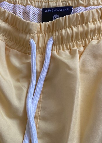 Sarı Midi Erkek Plaj Şortu - Görsel 5