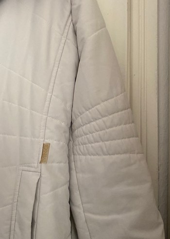 Su geçirmez mont fermuarlı kol manşeti örme bandajl - Görsel 6