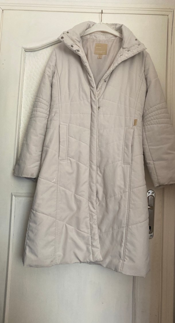 Su geçirmez mont fermuarlı kol manşeti örme bandajl - Görsel 5