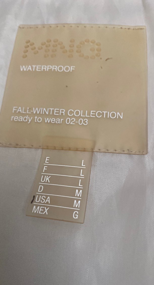 Su geçirmez mont fermuarlı kol manşeti örme bandajl - Görsel 3