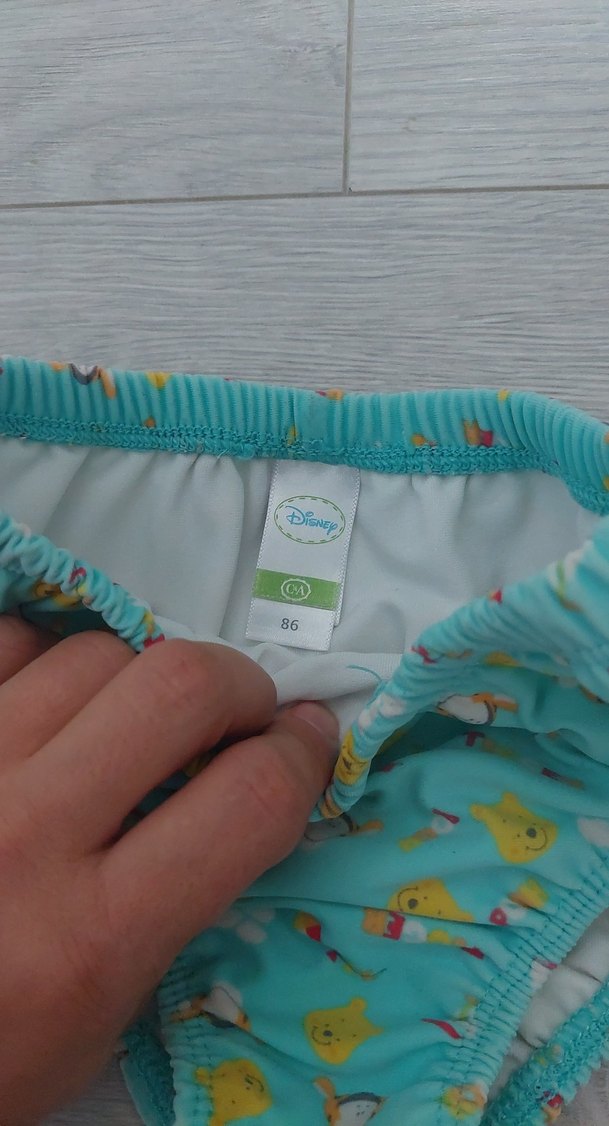 Erkek Çocuk Turkuaz Desenli Mayo - Görsel 2