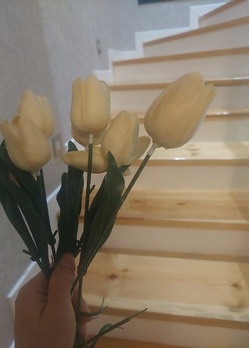 Şeffaf Beyaz Gelin Buketi - Görsel 3