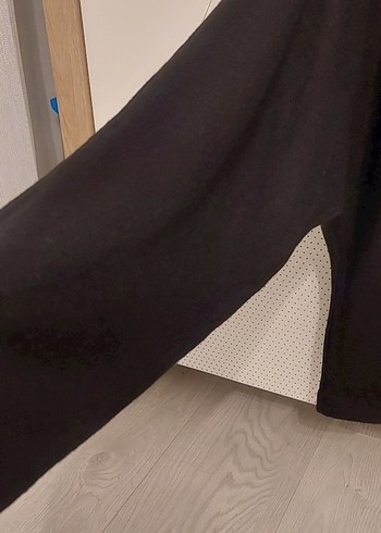 Siyah Zincir Detaylı Uzun Kollu Kadın Bluz - Görsel 2