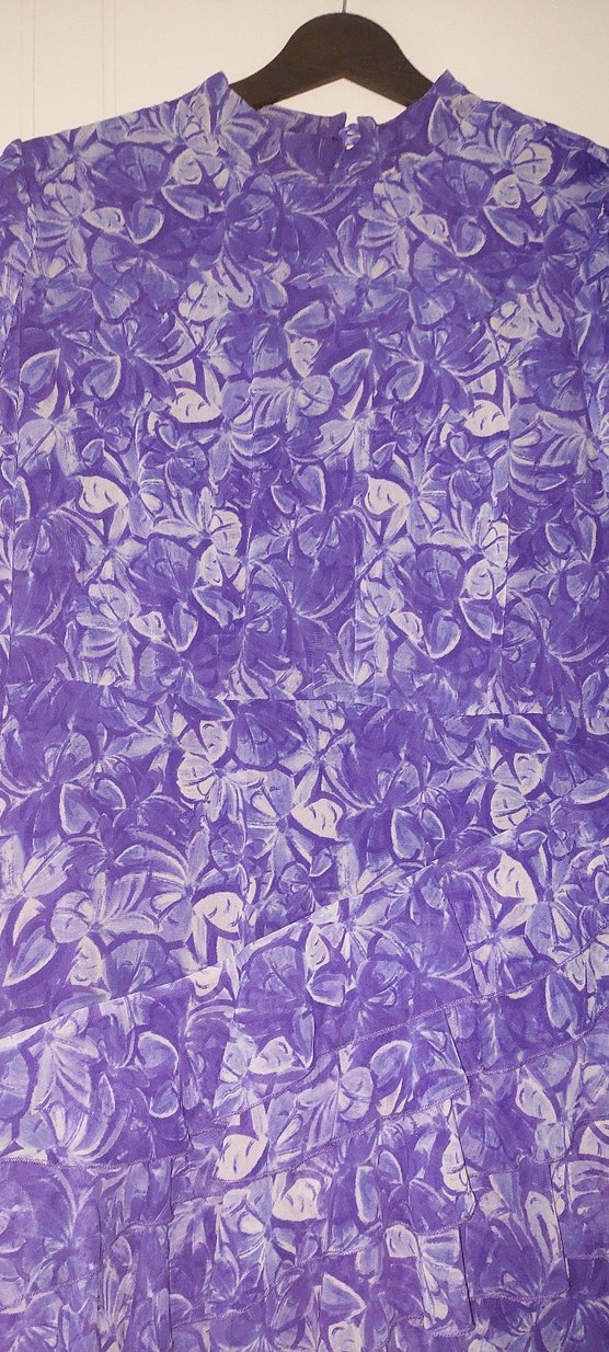 Mavi Bağlamalı Uzun Bohem Elbise - Görsel 4