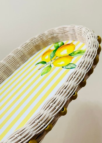 Sarı Baskılı Bohem sunumluk - Görsel 7