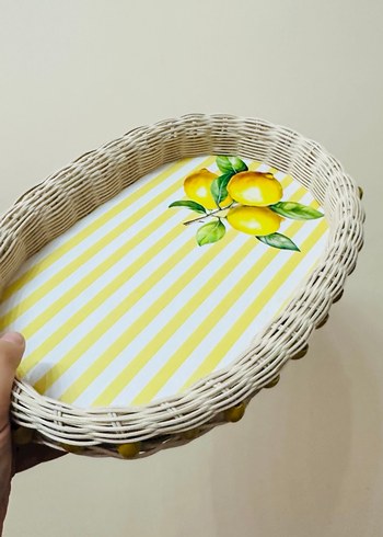 Sarı Baskılı Bohem sunumluk - Görsel 5