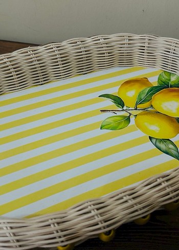 Sarı Baskılı Bohem sunumluk - Görsel 2