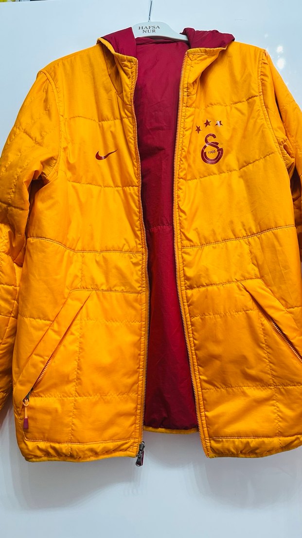 Galatasaray Fermuarlı Erkek Yağmurluk - Görsel 5