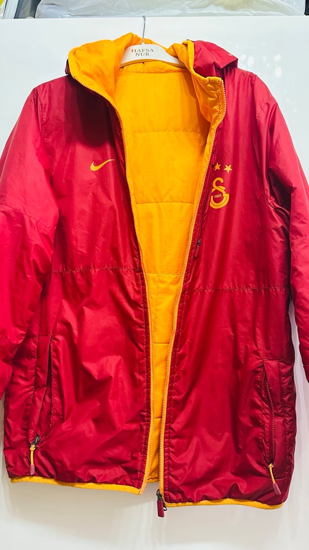 Galatasaray Fermuarlı Erkek Yağmurluk - Görsel 2