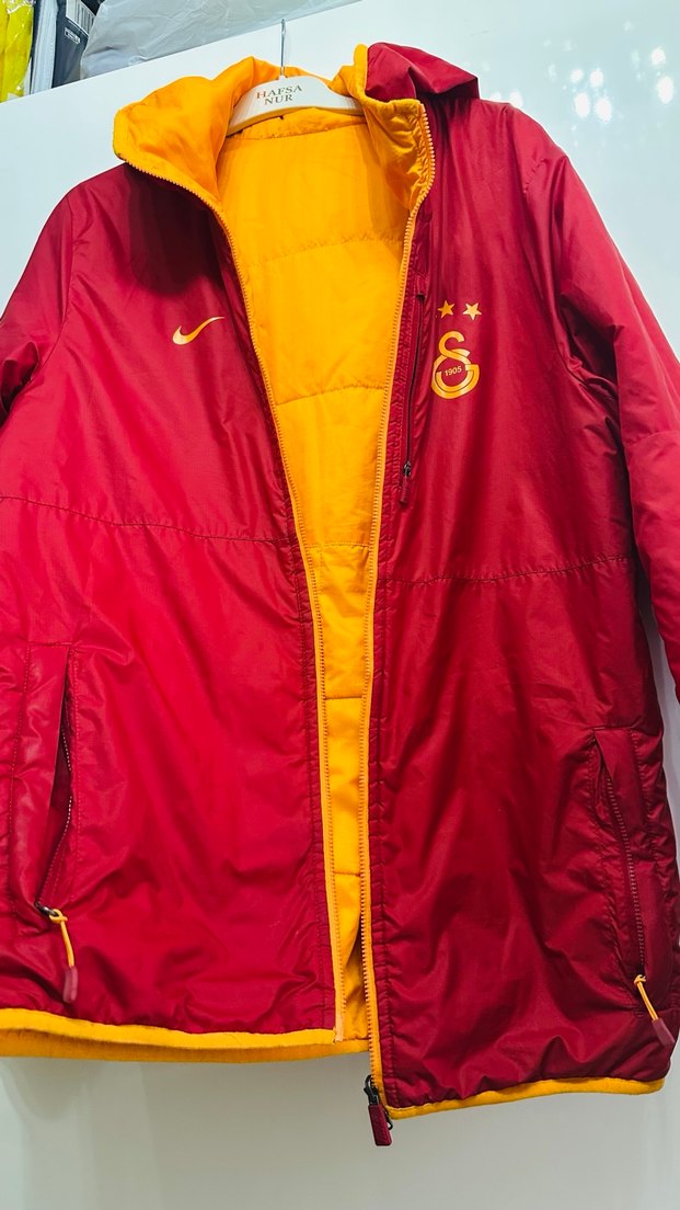 Galatasaray Fermuarlı Erkek Yağmurluk - Görsel 3