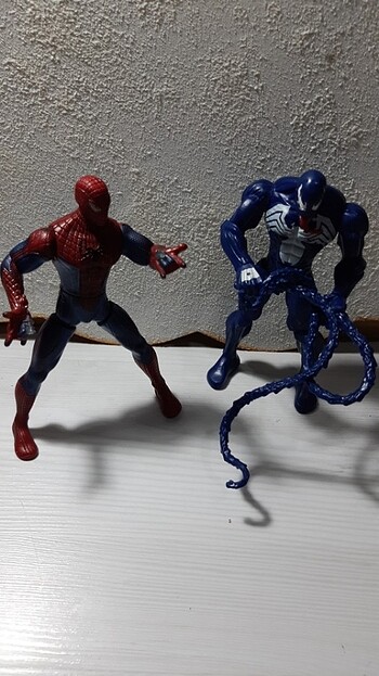 Marvel Spiderman ve venom hasbro koleksiyonluk