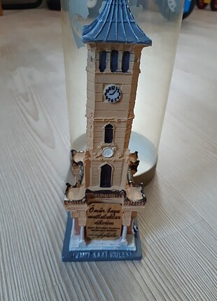 Beden kahverengi Renk İzmit saat kulesi minyatür figür biblo koleksiyon