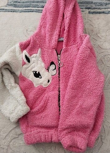 Peluş hırka 