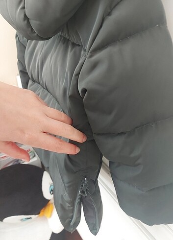 Zara Kuş Tüyü Mont Kaban - Görsel 5