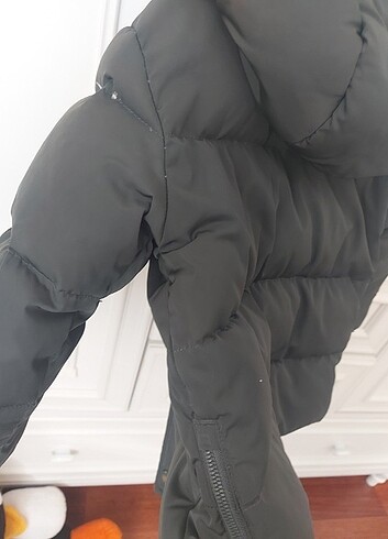 Zara Kuş Tüyü Mont Kaban - Görsel 6