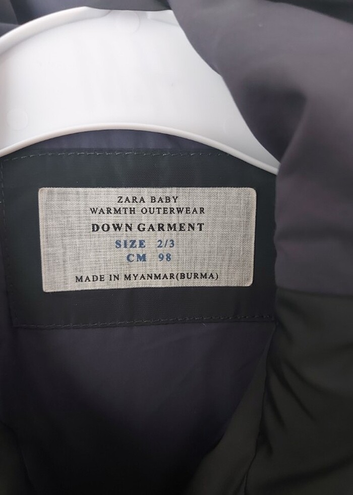 Zara Kuş Tüyü Mont Kaban - Görsel 2