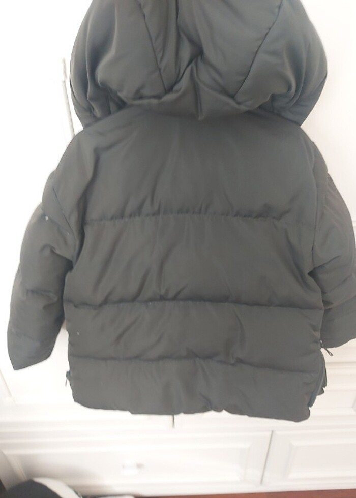 Zara Kuş Tüyü Mont Kaban - Görsel 4