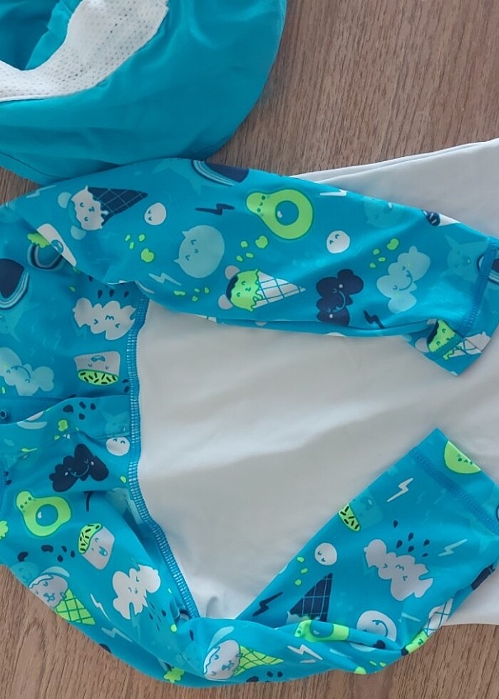 Decathlon spf50 mayo ve şapka - Görsel 3