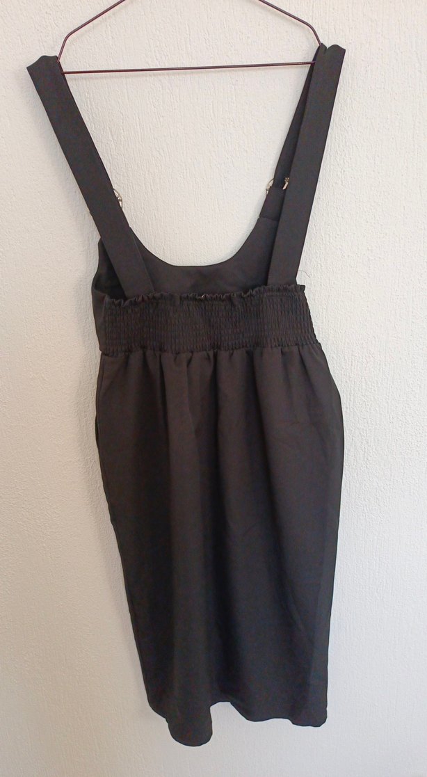 Kadın Siyah Salopet - Görsel 3