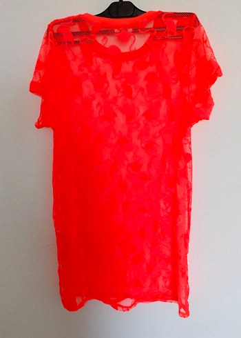 flamingo Dantel Detaylı plaj kıyafeti - Görsel 4