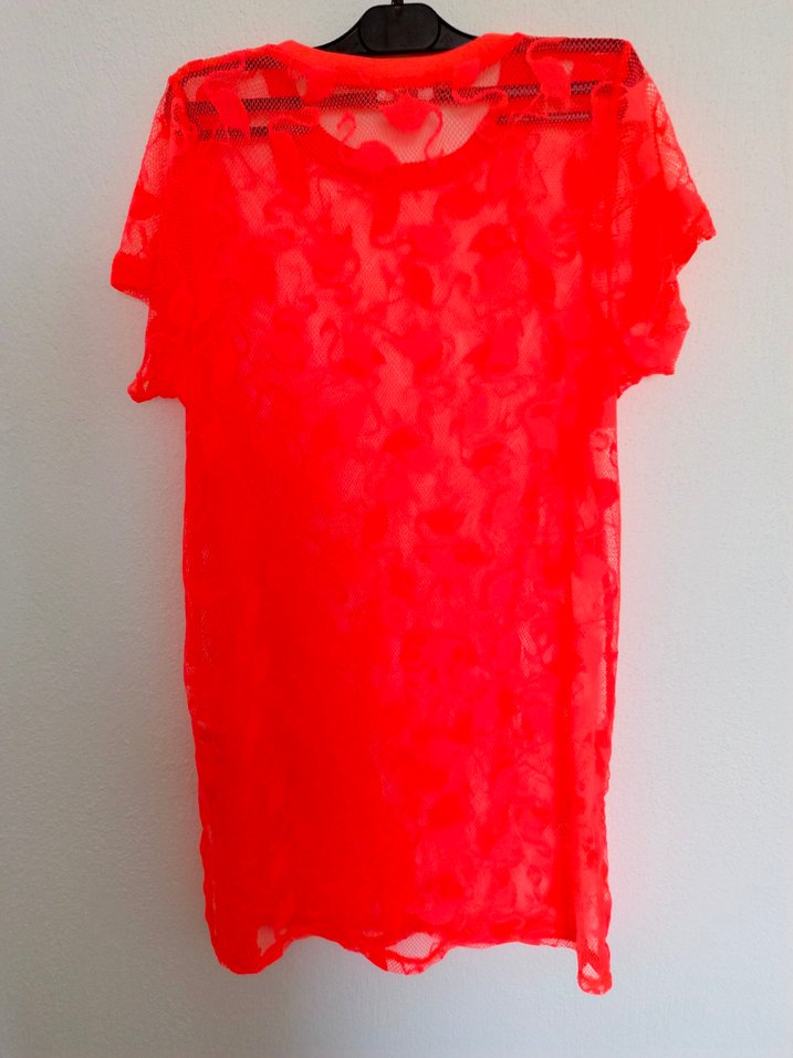 flamingo Dantel Detaylı plaj kıyafeti - Görsel 4