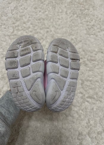 22 Beden pembe Renk Kız Çocuk Pembe Nike Spor Ayakkabı (22)