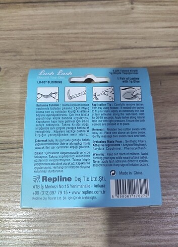 Beden Lush Lash 3D İpek Takma Kirpik Dramatic