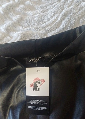 Siyah Deri etek - Görsel 2