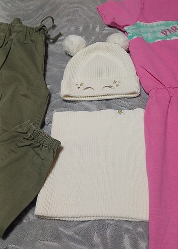 Pembe Kız Çocuk Kısa Kollu Elbise - Görsel 3