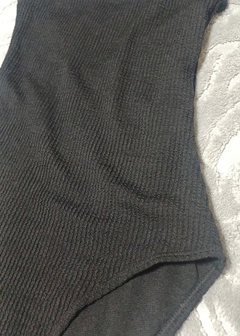 Siyah Basic Kadın Mayo - Görsel 3