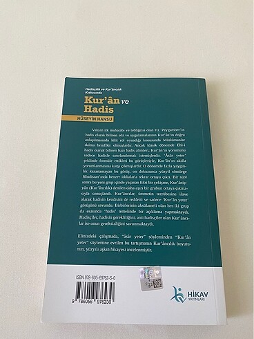  Hadiscilik ve Kur?ancılık kıskacında kuran ve hadis Hüseyin hans