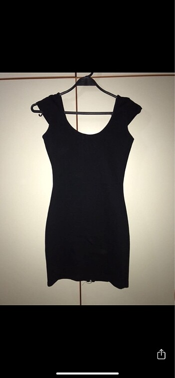 H&M Fermuarlı mini elbise