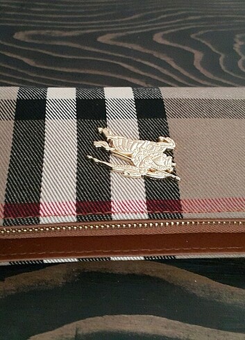Cüzdan Burberry Desen