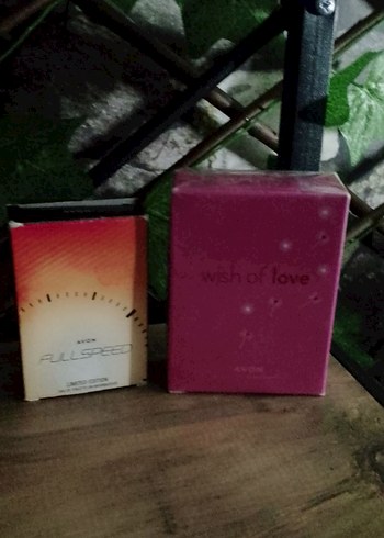 Avon Full Speed ve Wish of Love Kadın Parfümü