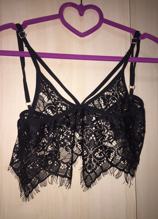 xs Beden siyah Renk Siyah bralet