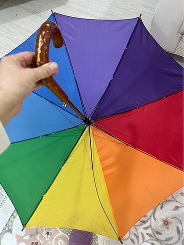 Gökkuşağı ???? şemsiye - Görsel 3