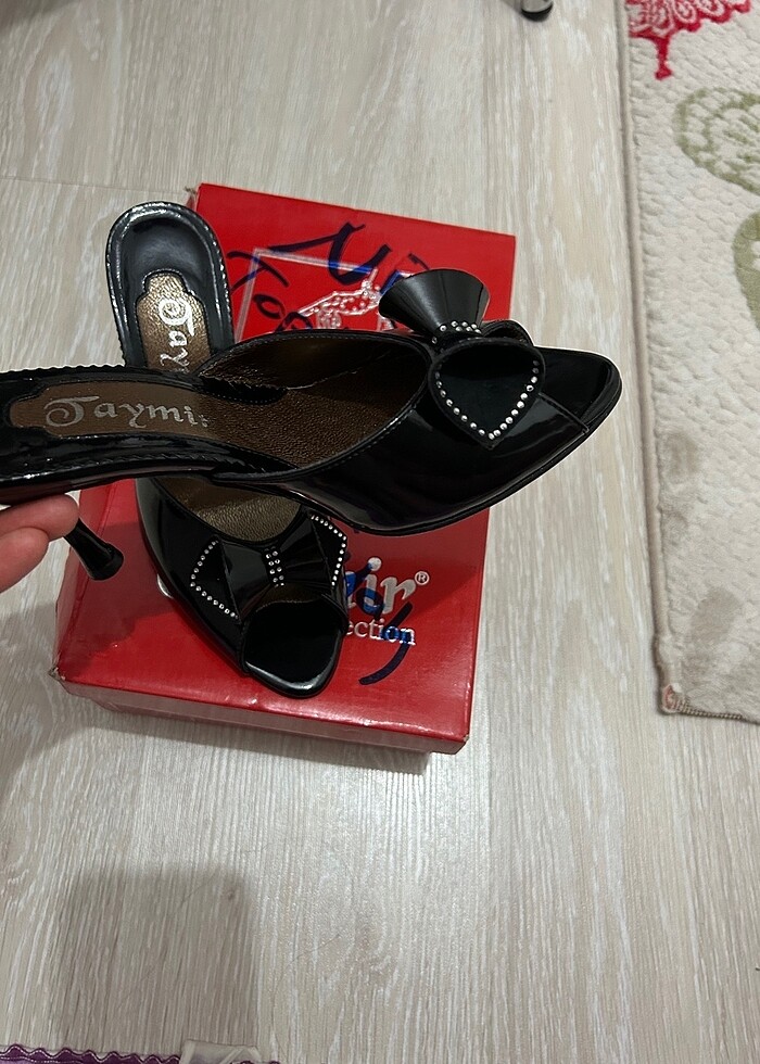 Nişan bohça terliği - Görsel 4