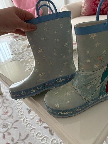 30 Beden Disney marka kız çocuk elsa yağmur çizmesi