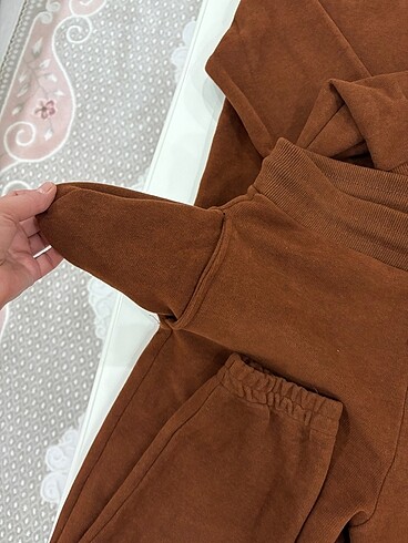 Lee Cooper taba renk eşofman takımı - Görsel 5