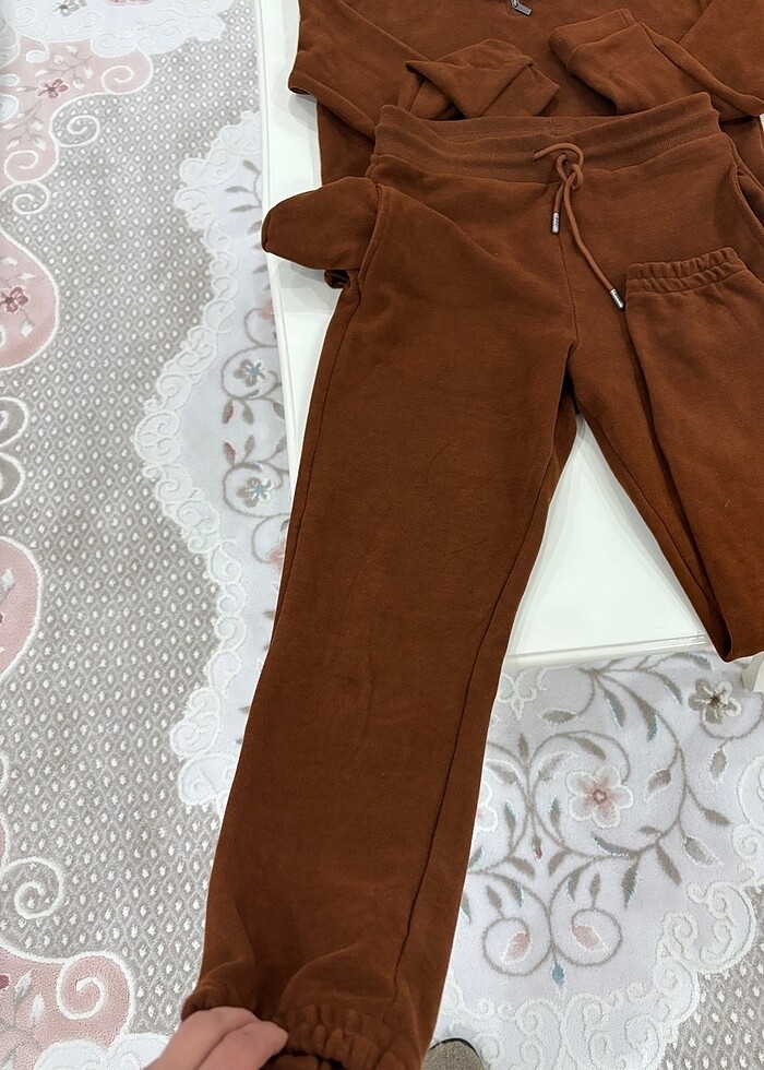 Lee Cooper taba renk eşofman takımı - Görsel 3