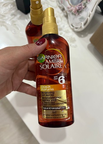 Garnier Ambre Solaire Bronzlaştırıcı Sprey SPF 6 - Görsel 7