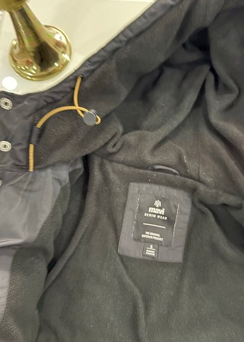 Mavi marka Siyah Fermuarlı Erkek Street Wear Mont - Görsel 6