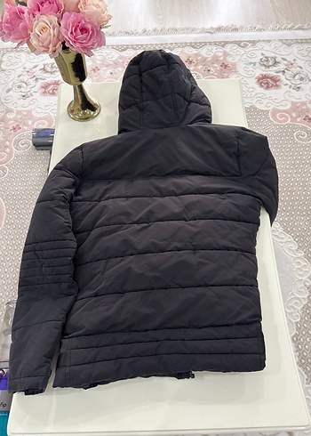 Mavi marka Siyah Fermuarlı Erkek Street Wear Mont - Görsel 7