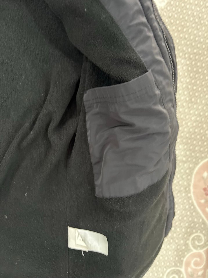 Mavi marka Siyah Fermuarlı Erkek Street Wear Mont - Görsel 5