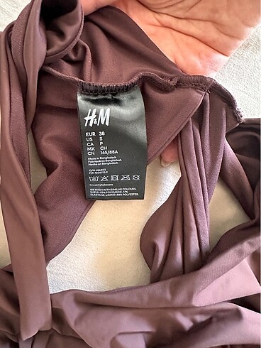 38 Beden kahverengi Renk H&M mayo