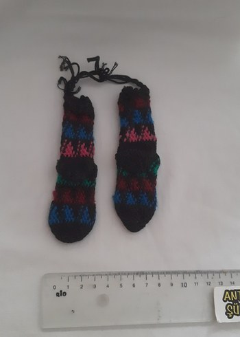 Renkli Desenli Çorap minik boy - Görsel 2