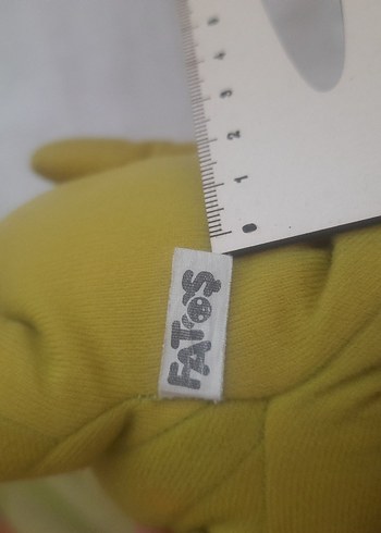  Beden Renk Sarı Peluş Oyuncak Ayıcık migros pelus fatos marka