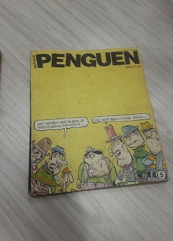  Penguen karikatür 